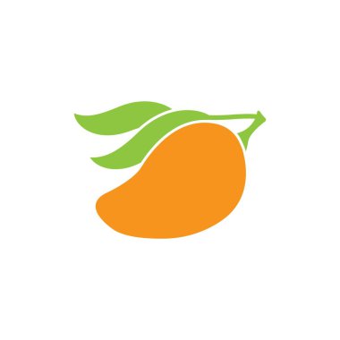Mango vektör simgesi. Resim logo şablonu