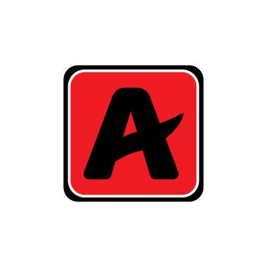 letter A icon logo vector design template
