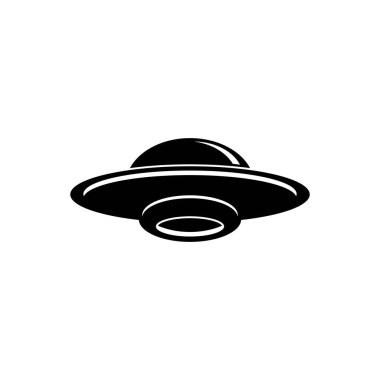 UFO vektör logo şablonu çizim tasarımı