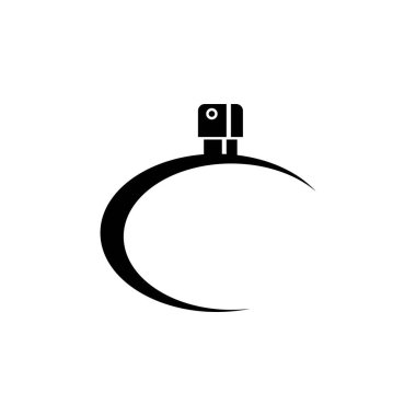 perfume logo.vector illustration symbol design