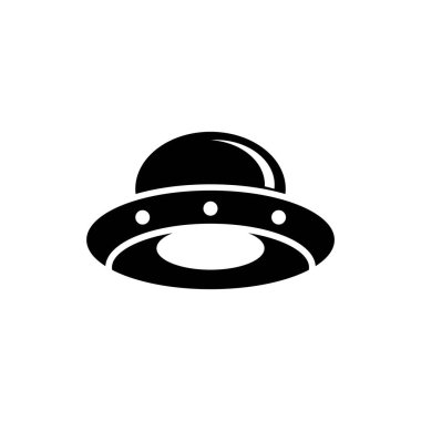 UFO vektör logo şablonu çizim tasarımı