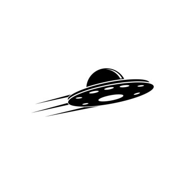 UFO vektör logo şablonu çizim tasarımı