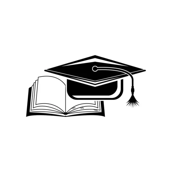 toga cap icon, vector illustration logo template.