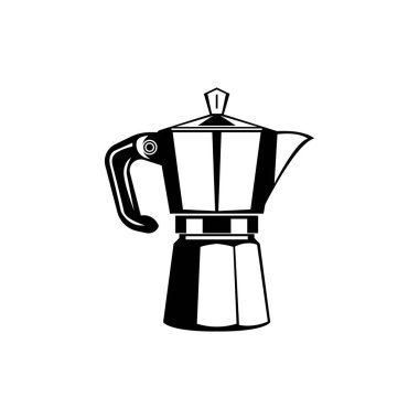 coffee maker icon vector illustration logo template.