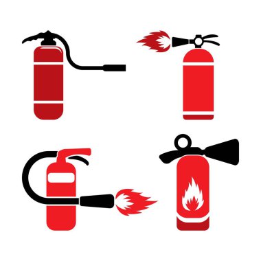 fire extinguisher icon. vector illustration logo design.