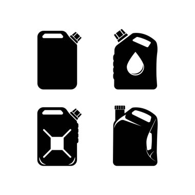 Yağ kutusu ikonu, benzin ikonları vektörü. Web yakıt ikonları için yağ tenekesi yağ vektör simgelerinin simge vektör simgelerinin basit çizimi