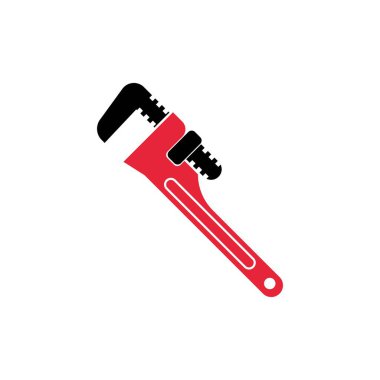 boru anahtarı simgesi vektör çizim sembolü tasarımı