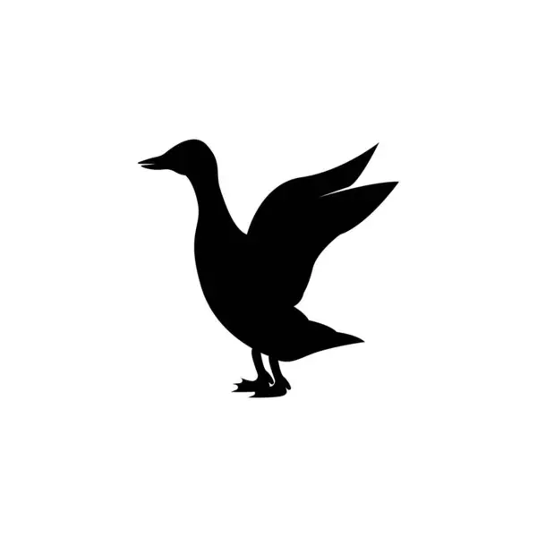 Ördek vektör resimli logo tasarımı
