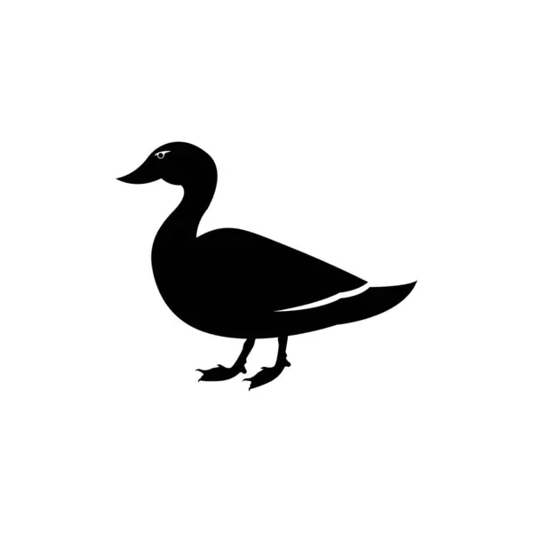 Ördek vektör resimli logo tasarımı