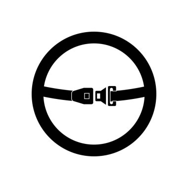 seat belt icon vector illustration symbol design