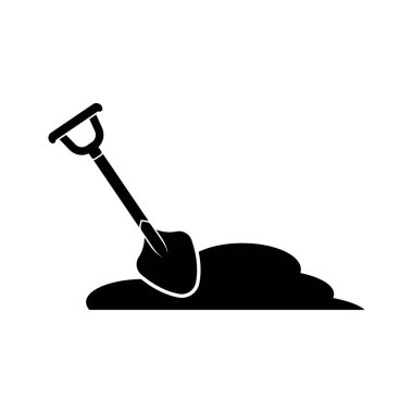 Kürek vektör resimli logo şablonu.