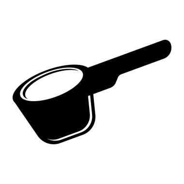 Su Dipper sembolü simgesi, logo vektör illüstrasyon tasarım şablonu