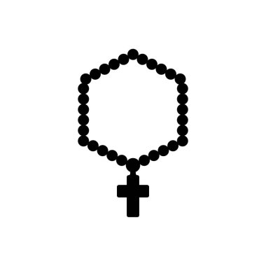 dua boncukları ikon vektör illüstrasyon logo tasarımı