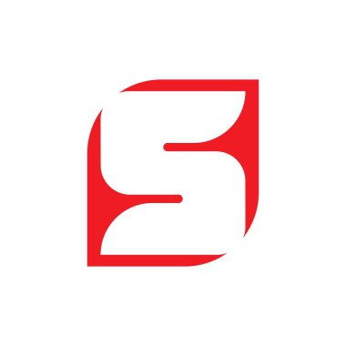S harfi Logo iş şablonu vektör simgesi