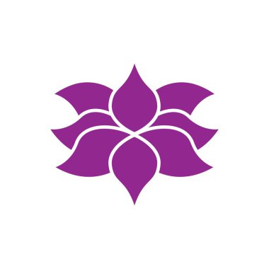 Safran logo vektörü, çiçek safranı logo tasarım şablonu