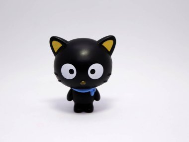 Chococat 'in oyuncağı. Merhaba Kitty ve arkadaşları. Kara kedi. Ünlü karakterler. Sevimli kedi yavrusu. Japonya 'dan Karakter.
