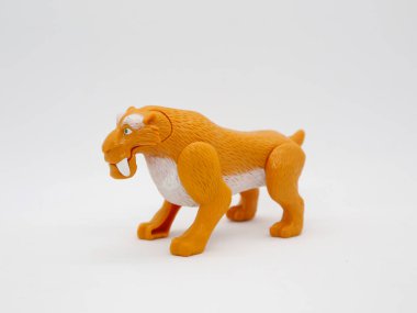 Buzul çağı hayvanları. Diego kılıç dişli bir kaplan. Buzul Çağı filminden bir karakter. Buzul Çağı destanı. Nesli tükenmiş hayvanlar. Tarih öncesi.