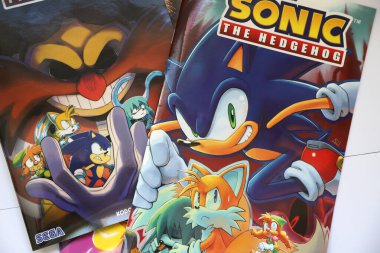 İspanyol çizgi romanı Sonic The Hedgehog