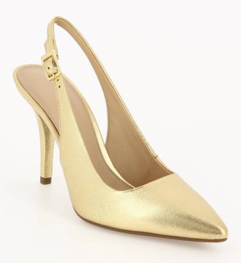 Kadın ayakkabısı Altın pompa