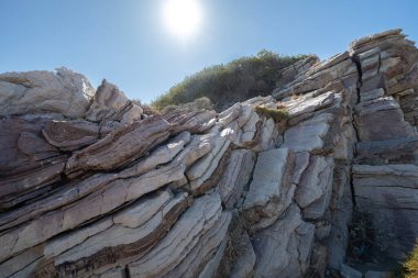 Agios Pavlos 'ta eşsiz kaya oluşumları