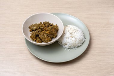 Geleneksel Afrika yemeği Sakasaka