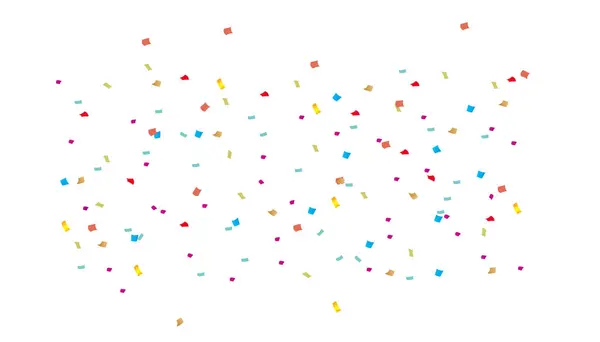 Karnaval Konfeti Arkaplan Vektörü İllüstrasyonu