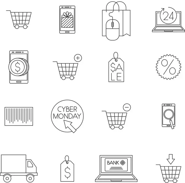 Siber Pazartesi Ticaret Satışı Simgeleri Ayarlandı