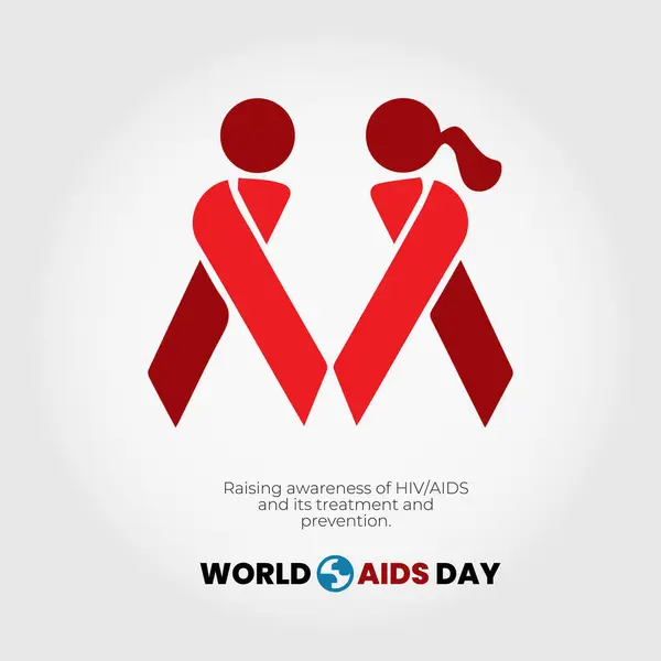 Dünya Yardım Günü, Bilinç Bayrağı, Tanıtım Şablonu, 1 Aralık, Sosyal Medya Postası