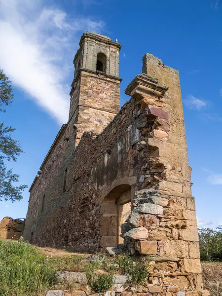 stock image The convent of Nuestra Seora del Valle is an old convent located in the town of San Roman del Valle, province of Zamora, Spain.