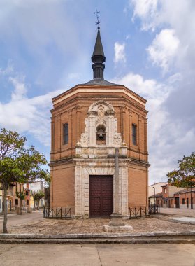 Cristo de las Batallas 'ın Hermitage of Cristo de las Batallas, Valladolid' in Rueda belediyesine bağlı.)