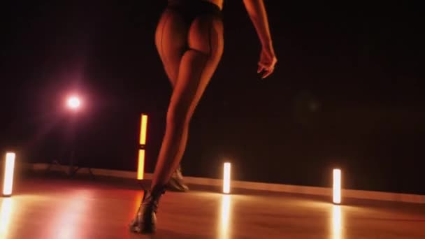 Sexy Woman Dancing Seductive Dance Dancer Girl Big Ass Dances — 비디오
