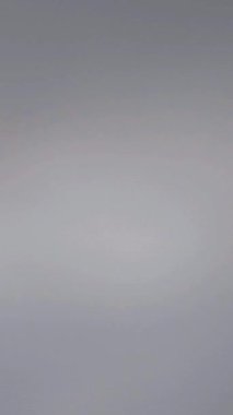 Beyaz şeffaf kumaş rüzgarda dalgalanıyor. Dikey. Parlak bir stüdyoda uzun beyaz perdeler. Rüzgarda savrulan saf beyaz perdeler. Ağır çekim. Görüntüler. Güneşli bir odada beyaz bir perde yükseliyor. Yumuşak, dalgalı beyaz perde huzur içinde 