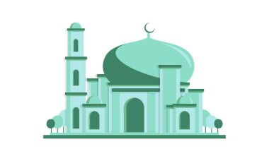 Cami İslami tasarım vektörü