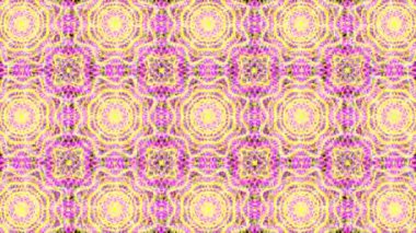 Soyut saykodelik fraktal arkaplan döngüsü. Hareket videosu 4k.