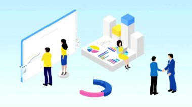 İş ekibi yeni fikirleri tartışıyor