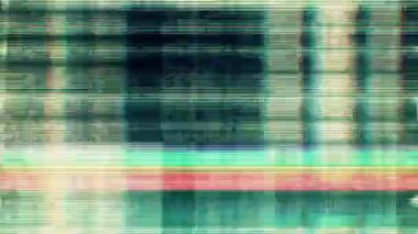 Arıza ve Statik Gürültü TV ekranı. Hatalar ve Parazitler.