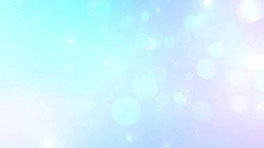 Odaklanmış parçacıklar Bokeh Işıkları. Video Arkaplanı.