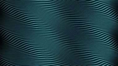 Soyut fütüristik neon parlak dalgalar hareketli video arkaplanı. Yumuşak dalga hareketli hatlar. Teknik arkaplan.
