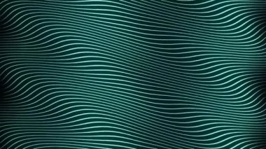 Yumuşak hareket dalgası. Dijital siber uzay. Ağ bağlantısı. Video Arkaplanı.