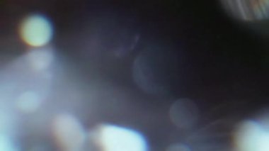 Sinematik video geçişleri için doğal optik ışık.