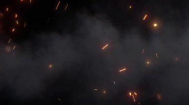 Sis ve duman atmosferik ateş parçacıkları ateşler.