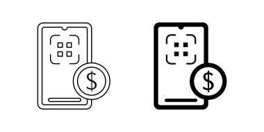 QR kod tarama simgesi seti, ödeme sembolü. modern tasarım beyaz arkaplanda izole edildi