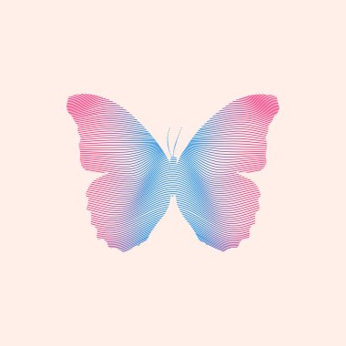 Kelebek in Ağ Tasarım Sanatı