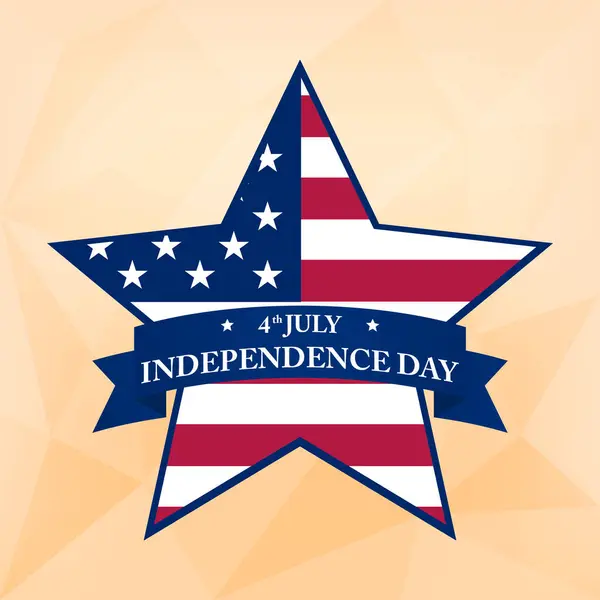Amerikan bayrağıyla Amerikan Bağımsızlık Günü