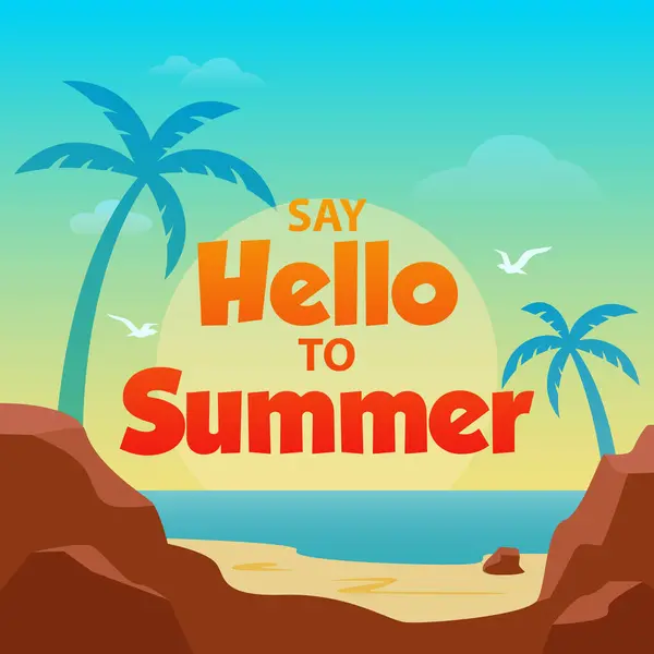 Yaz tabelasıyla Yaza merhaba deyin