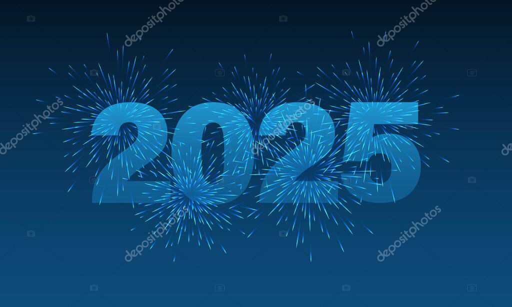 Happy New Year 2025 Design.