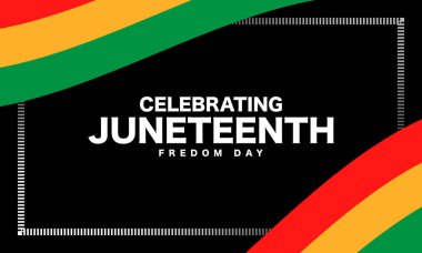 Haziran Özgürlük Günü Arkaplan Tasarımı.