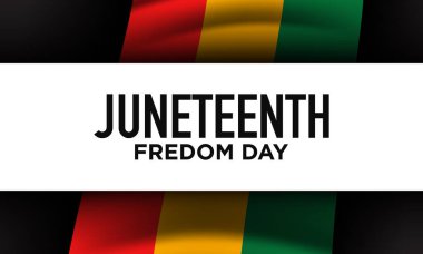 Haziran Özgürlük Günü Arkaplan Tasarımı.