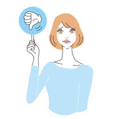 Çeşitli ifadelere sahip zarif kadın üst vücudu çeşitli ifadelere sahip stil sahibi kadın üst vücudu