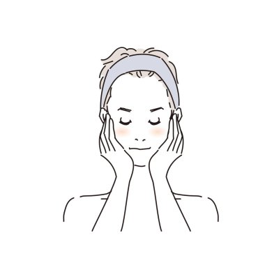 Cildine özen gösteren havalı bir adam.